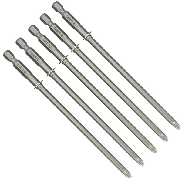 5x BIT 146MM x PH2