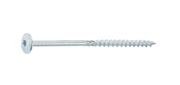 6,0x100 Carpentry Wood Screws with Washer Head, 100 pcs.